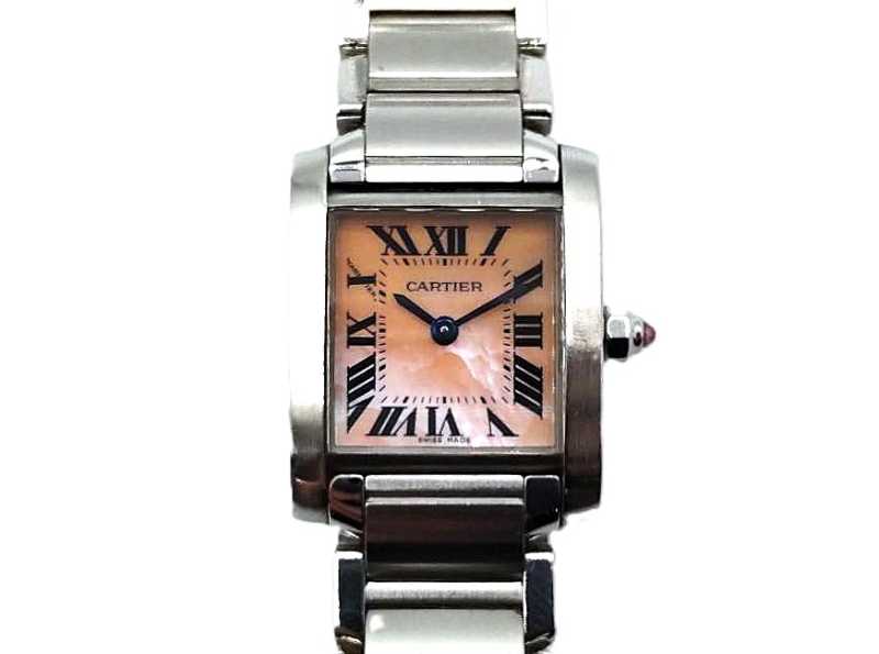 カルティエ買取 タンクフランセーズSM W51028Q3
